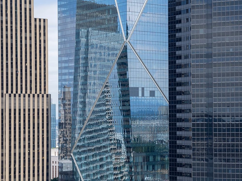 WA-Seattle-F5 Tower reflections art print by Jamie and Judy Wild for $57.95 CAD