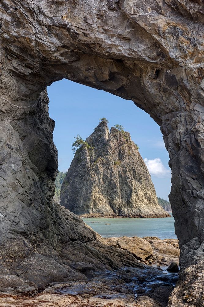 WA-Olympic National Park-Rialto Beach-Hole-in-the-Wall art print by Jamie and Judy Wild for $57.95 CAD