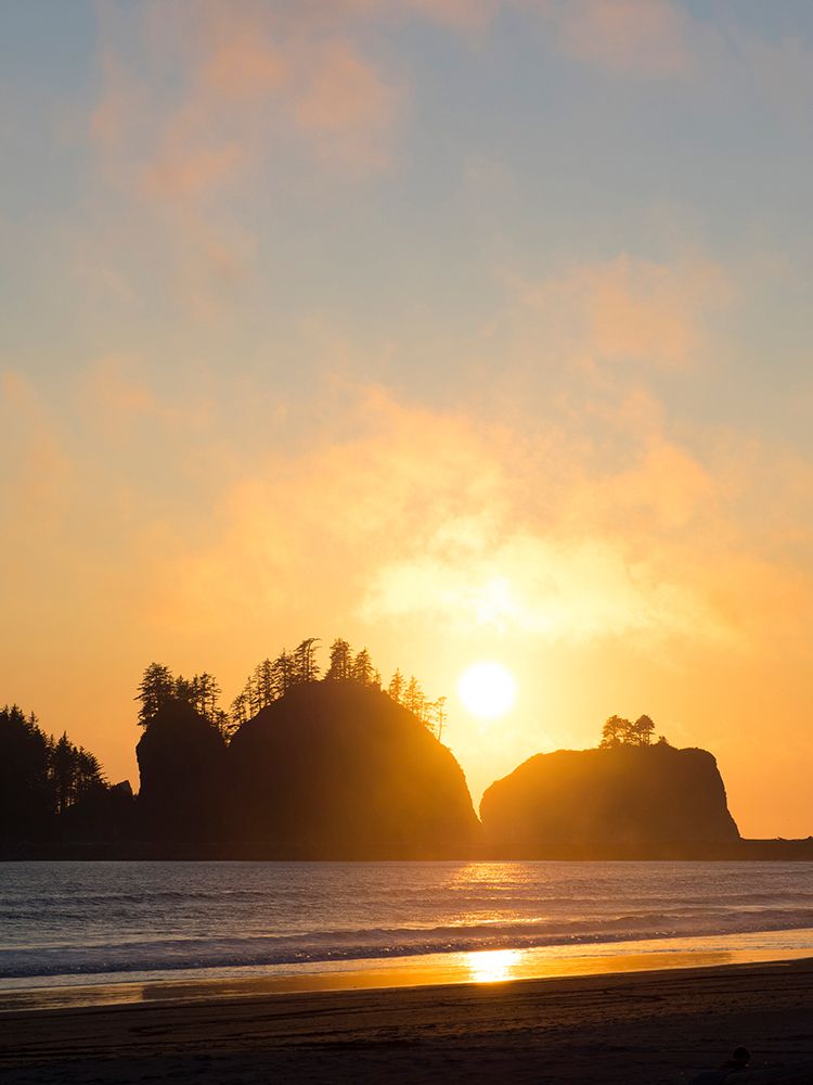 Washington State-Pacific Coast-First Beach sunset art print by Jamie and Judy Wild for $57.95 CAD