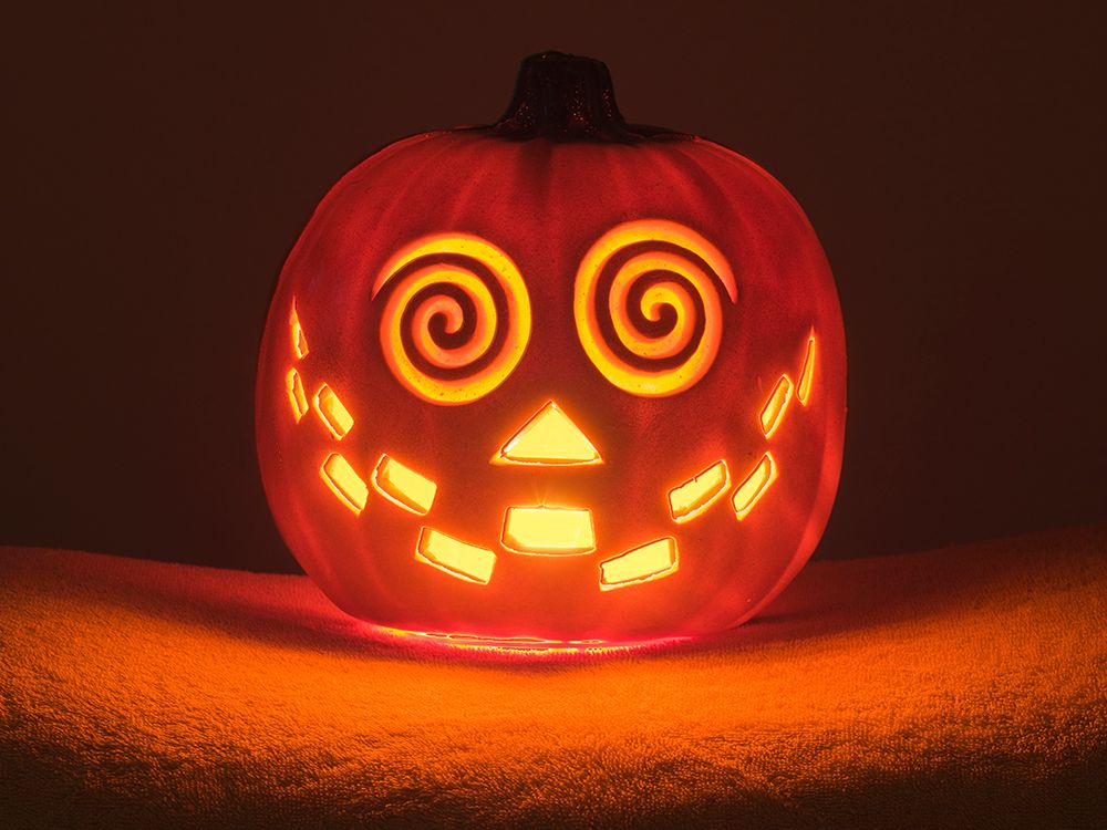 USA-Washington State Smiling Jack O Lantern face on Pumpkin at Halloween art print by Jamie and Judy Wild for $57.95 CAD