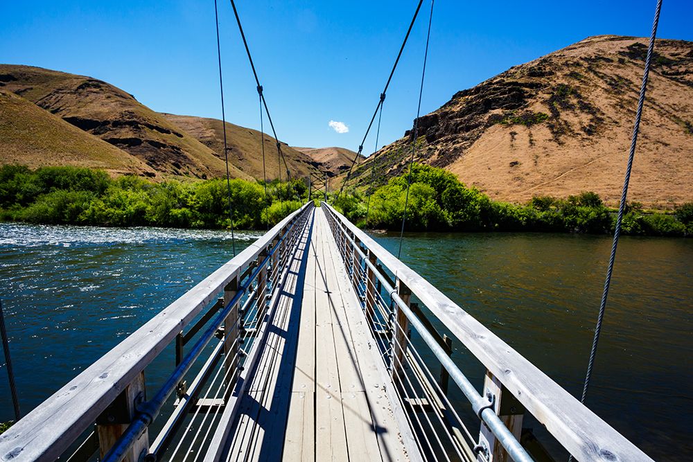 Yakima River, Umtanum Recreation Site, Yakima Canyon, Washington State, USA. art print by Rob Casey for $57.95 CAD