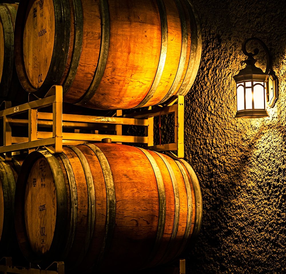 Washington State-Yakima Valley Barrel cave in low light art print by Richard Duval for $57.95 CAD