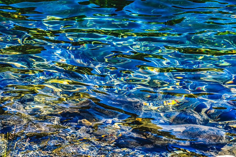 Gold Lake water reflections, Snoqualmie Pass, Washington State, Usa. art print by William Perry for $57.95 CAD