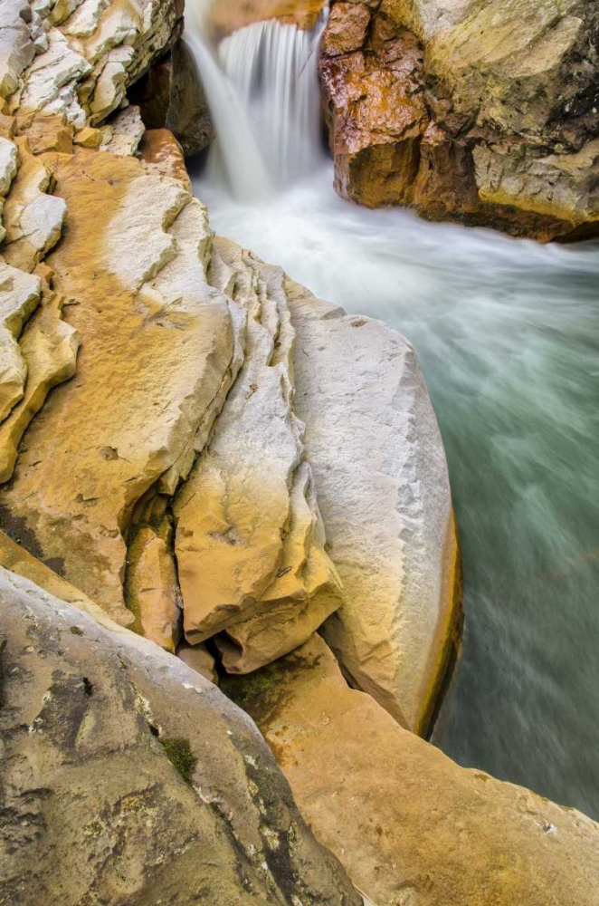 West Virginia, Thomas Close-up of Douglas Falls art print by Jay OBrien for $57.95 CAD