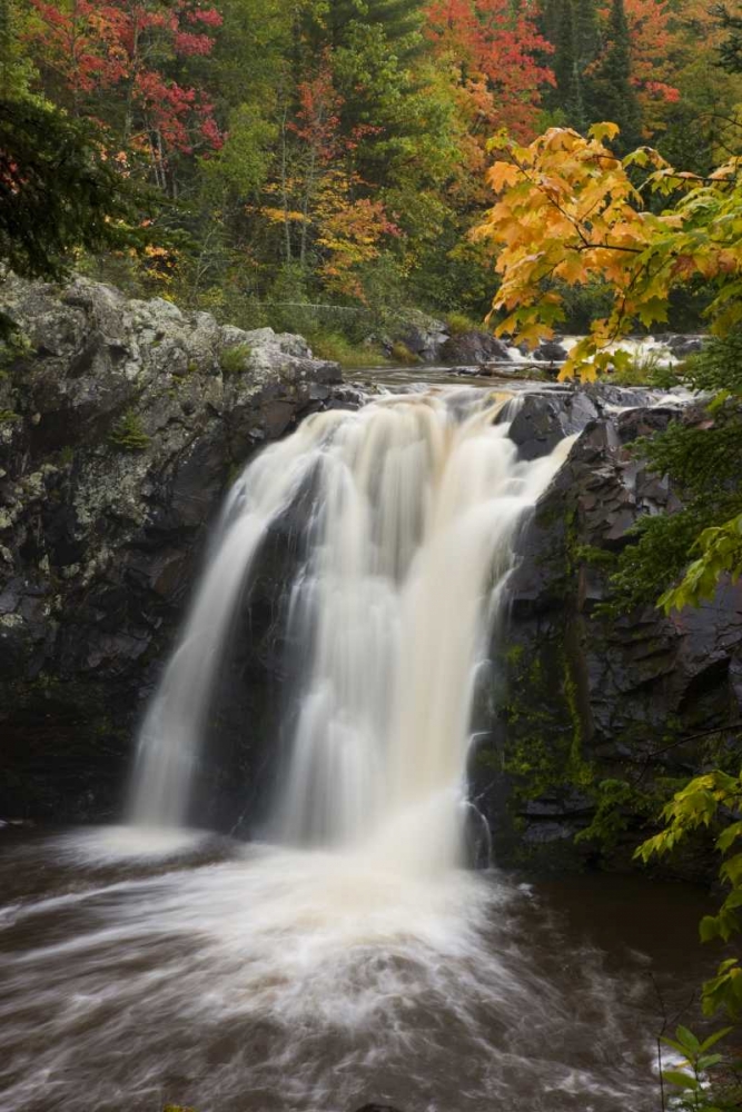 Wisconsin, Pattison SP Little Manitou Falls art print by Don Grall for $57.95 CAD