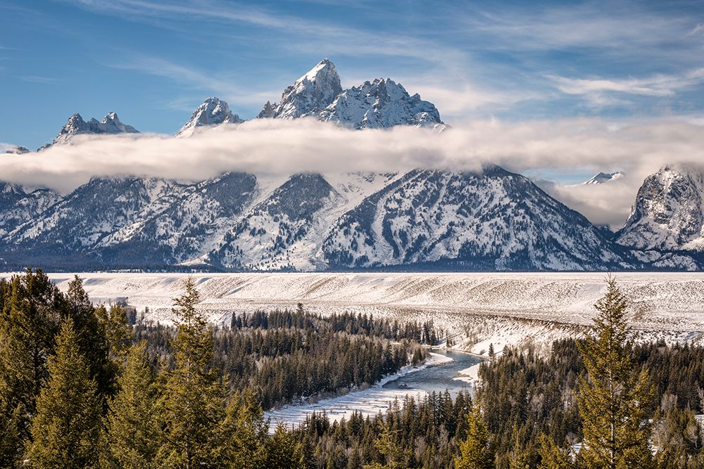 USA, Wyoming, Jackson. Grand Teton National Park, The Snake River and the Tetons art print by Ann Collins for $57.95 CAD