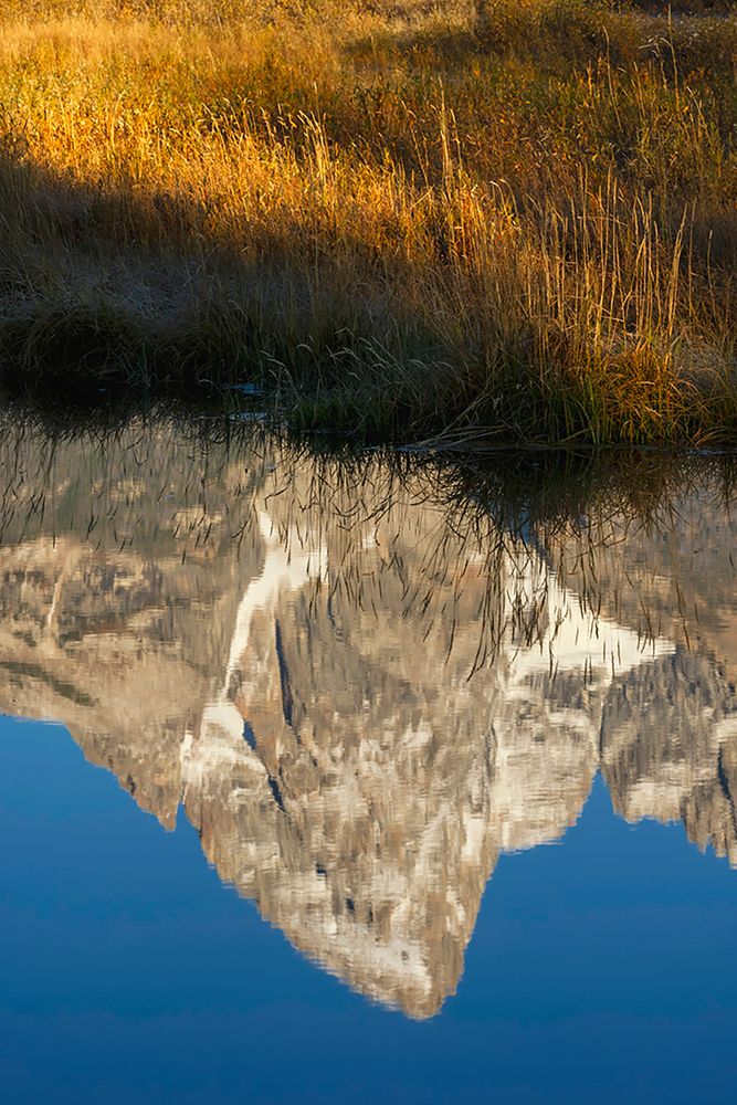 Teton Range reflected in Snake River from Schwabacher Landing-Grand Teton National Park-Wyoming art print by Adam Jones for $57.95 CAD