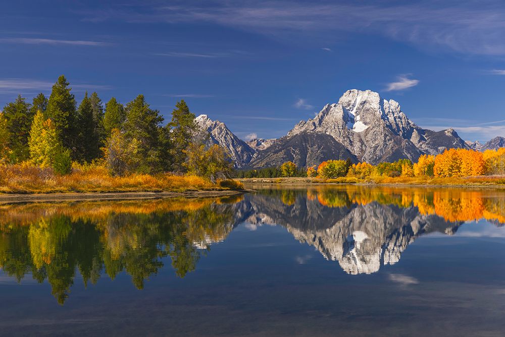 Autumn view of Mount Moran and Snake River-Grand Teton National Park-Wyoming art print by Adam Jones for $57.95 CAD
