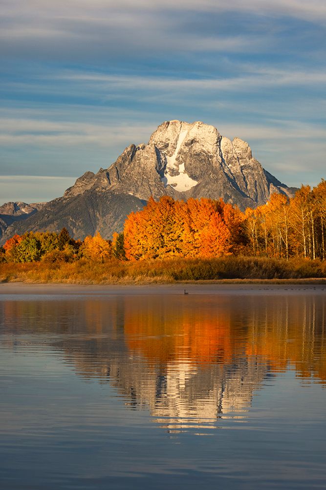 Autumn view of Mount Moran and Snake River-Grand Teton National Park-Wyoming art print by Adam Jones for $57.95 CAD