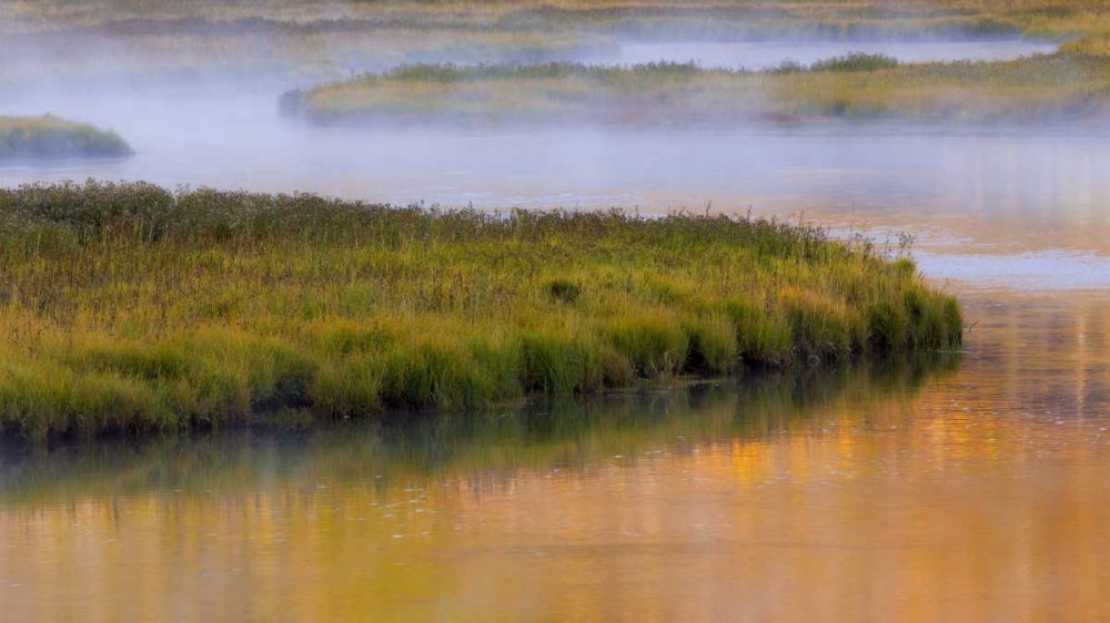 Wyoming, Yellowstone Morning at Madison River art print by Don Paulson for $57.95 CAD