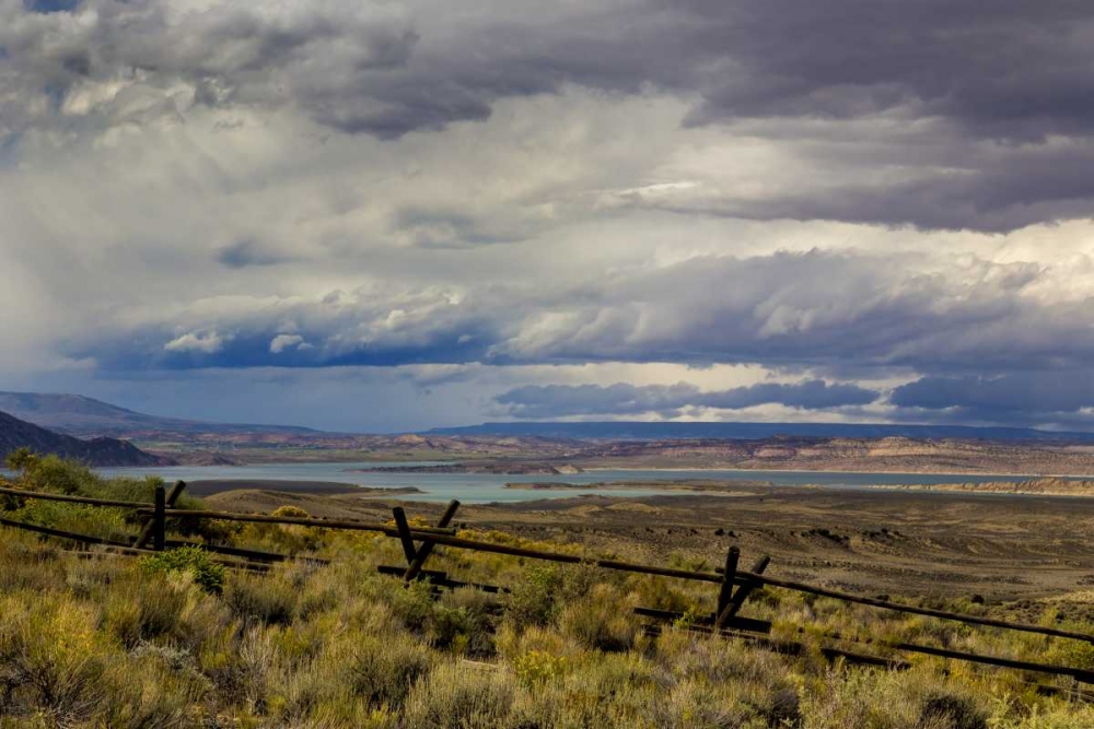 Montana Landscape of Flaming Gorge NRA art print by Don Paulson for $57.95 CAD