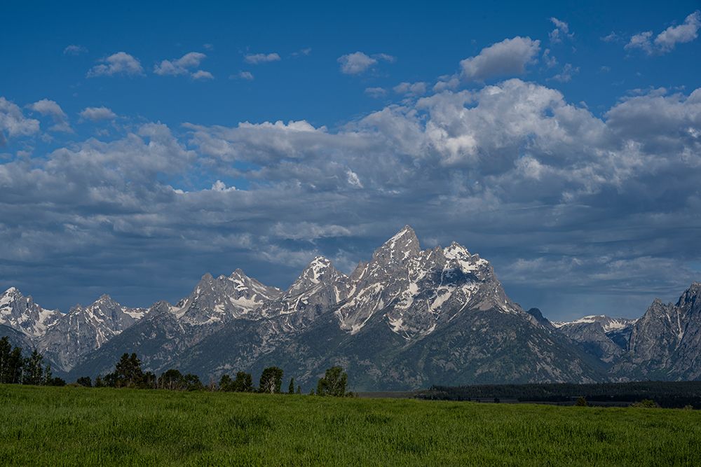 USA, Wyoming. Landscape of the Grand Teton, Grand Teton National Park art print by Howie Garber for $57.95 CAD