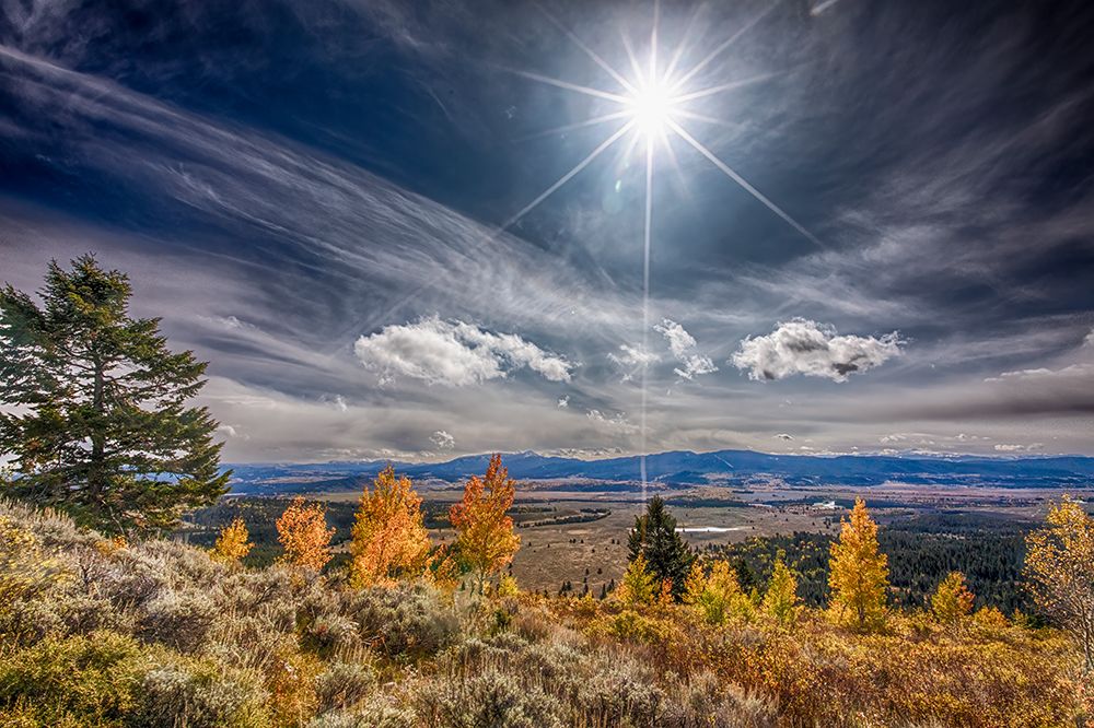 Scenic landscape within the Grand Tetons National Park. art print by Larry Richardson for $57.95 CAD