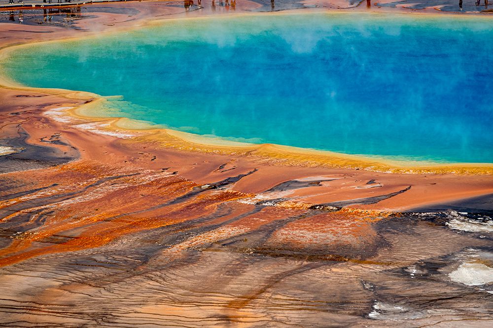 The Prismatic Spring is known for its incredible blueish color. art print by Larry Richardson for $57.95 CAD