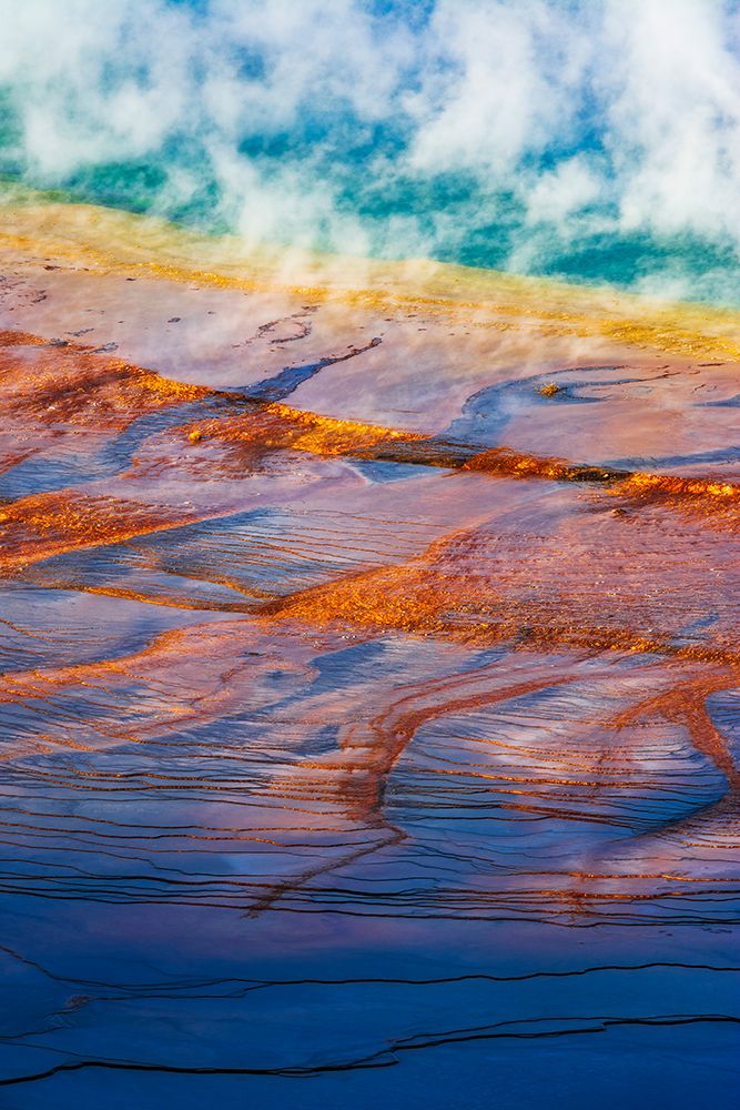 Grand Prismatic Spring-Yellowstone National Park-Wyoming-USA art print by Russ Bishop for $57.95 CAD