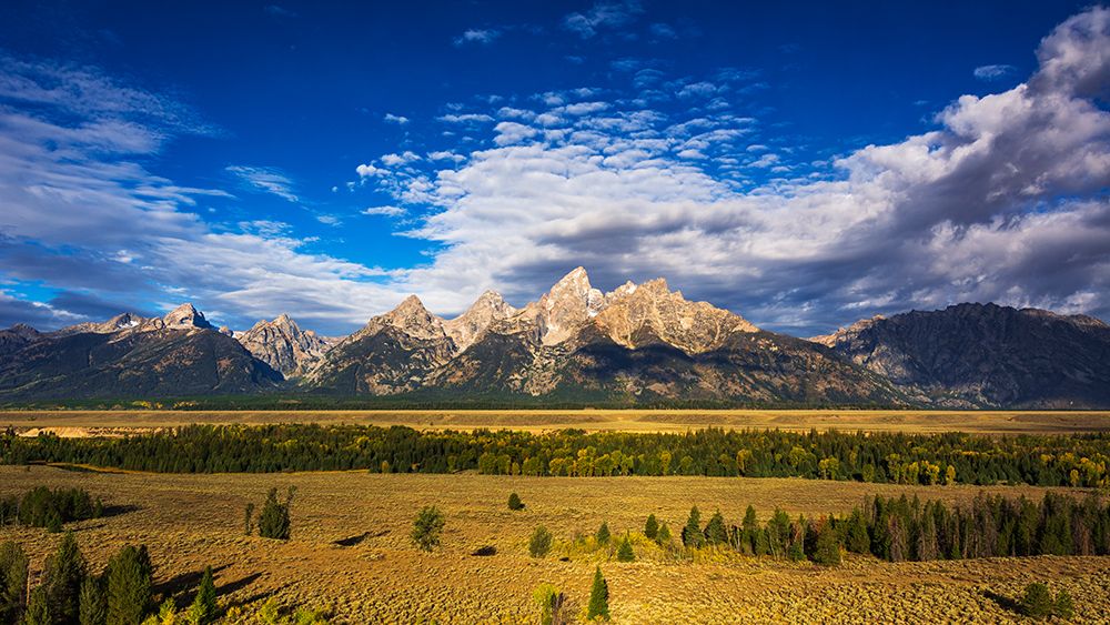 Clearing storm over the Teton Range-Grand Teton National Park-Wyoming-USA art print by Russ Bishop for $57.95 CAD