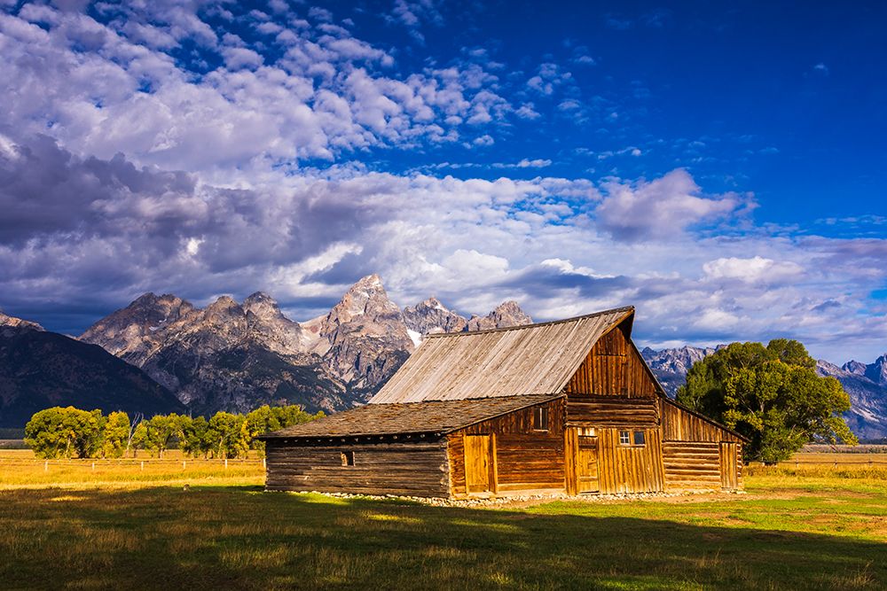 The Moulton Barn on Mormon Row-Grand Teton National Park-Wyoming-USA art print by Russ Bishop for $57.95 CAD