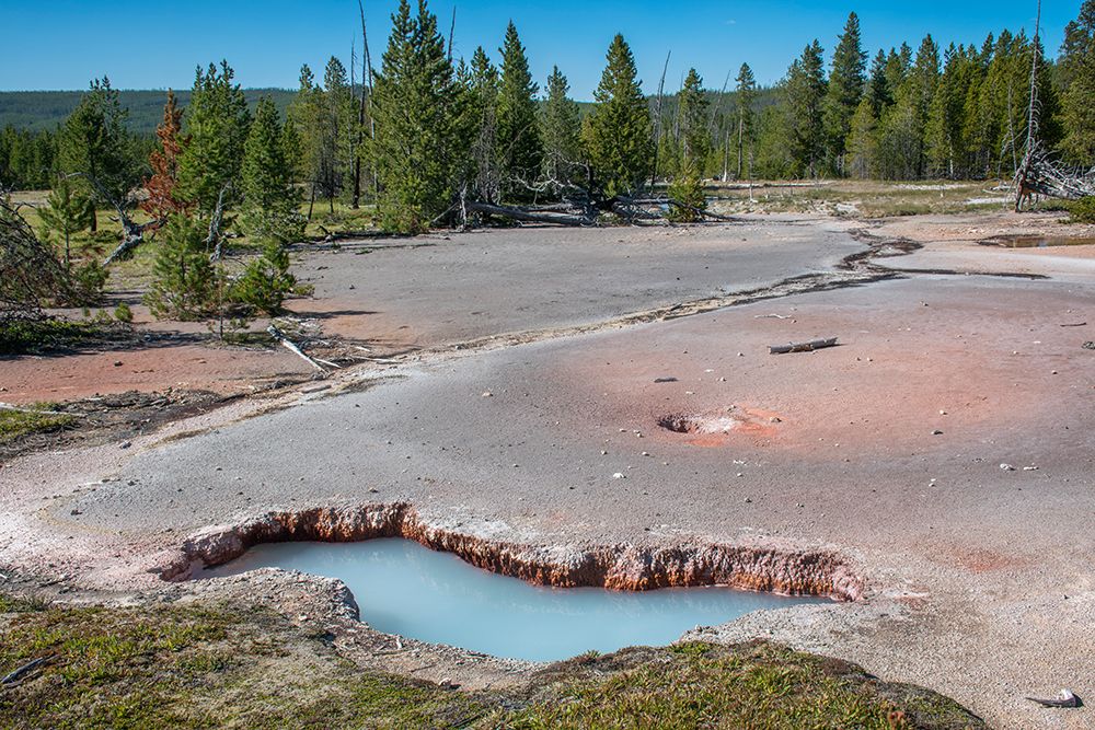 Artists Paintpots-Yellowstone National Park-Wyoming-USA art print by Roddy Scheer for $57.95 CAD