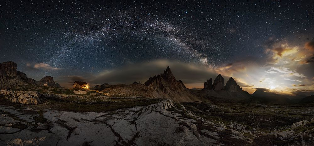 Galaxy Dolomites art print by Ivan Pedretti for $57.95 CAD