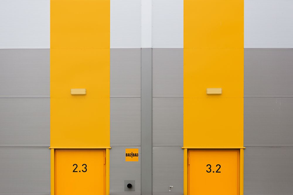 Yellow Mirror art print by Jan Niezen for $57.95 CAD