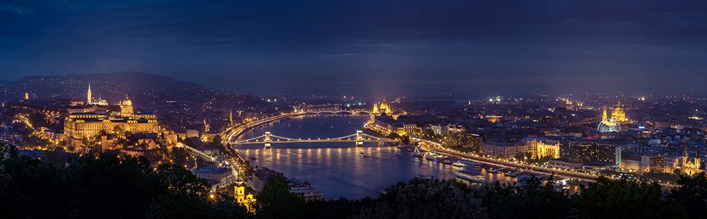 Budapest art print by Thomas D. Morkeberg for $57.95 CAD