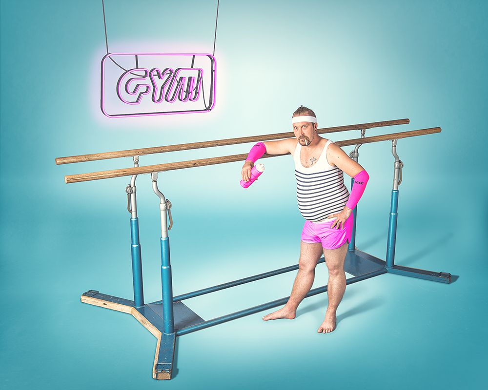Day At The Gym art print by Petri Damsten for $57.95 CAD