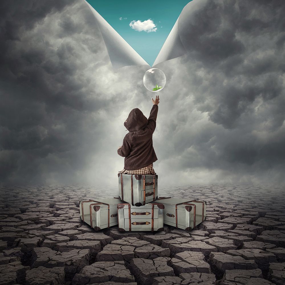 Hope art print by Hardibudi for $57.95 CAD