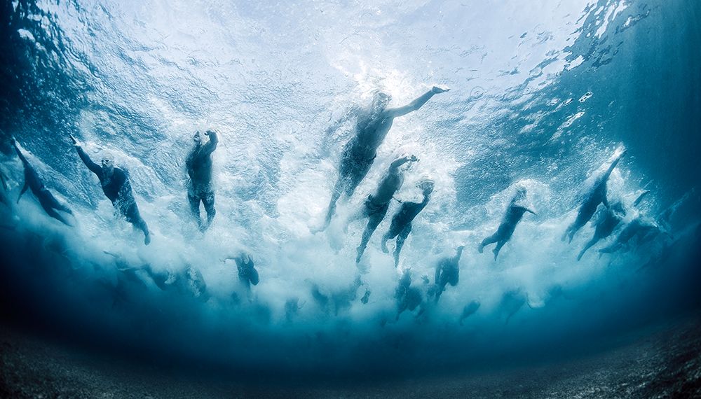 Swim art print by Davide Lopresti for $57.95 CAD