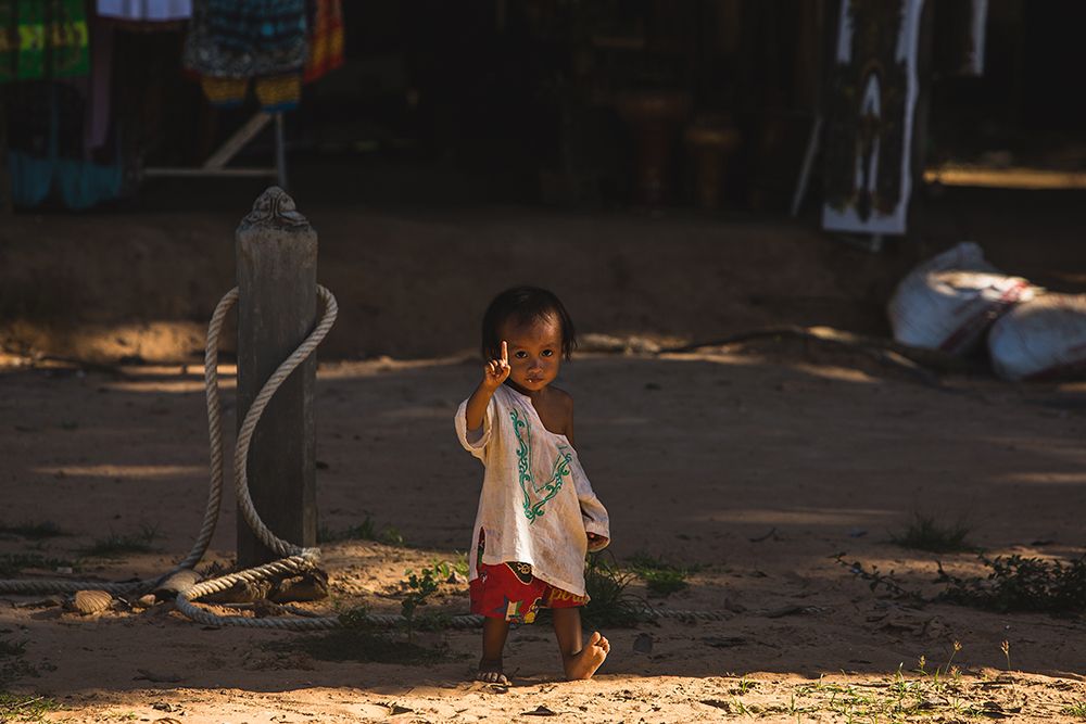Angkor Wat Child art print by Timothy Lima for $57.95 CAD