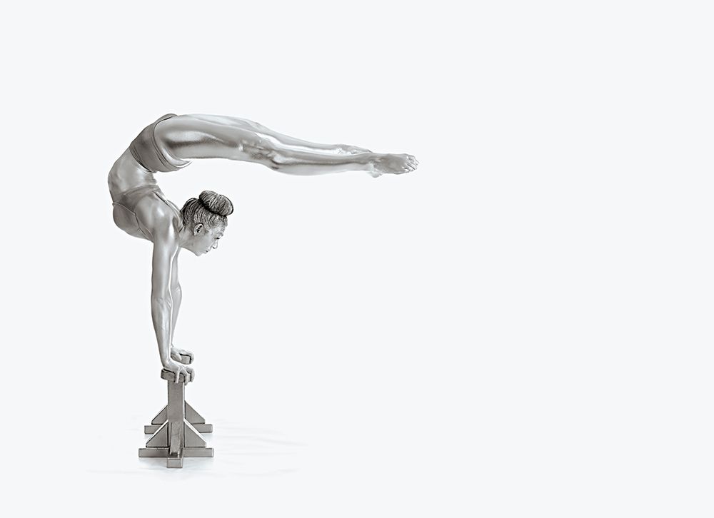 Gymnastics Series - Mexican Balance art print by Howard Ashton-Jones for $57.95 CAD