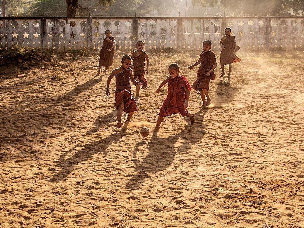 Play Is Equally Important As Pray art print by Joe B N for $57.95 CAD