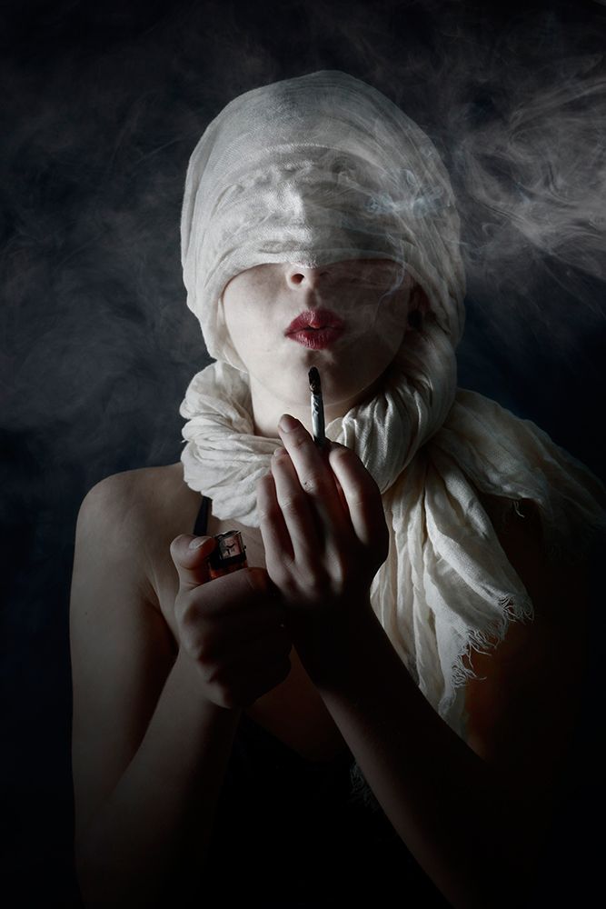 Killing You Softly art print by Olga Mest for $57.95 CAD