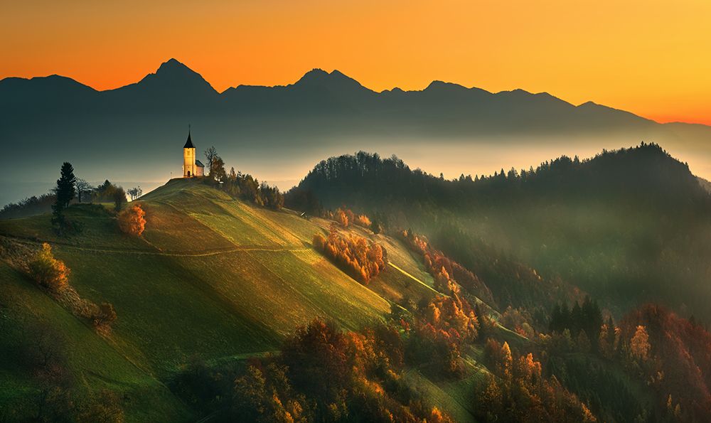 Slovenian Autumn... art print by Krzysztof Browko for $57.95 CAD