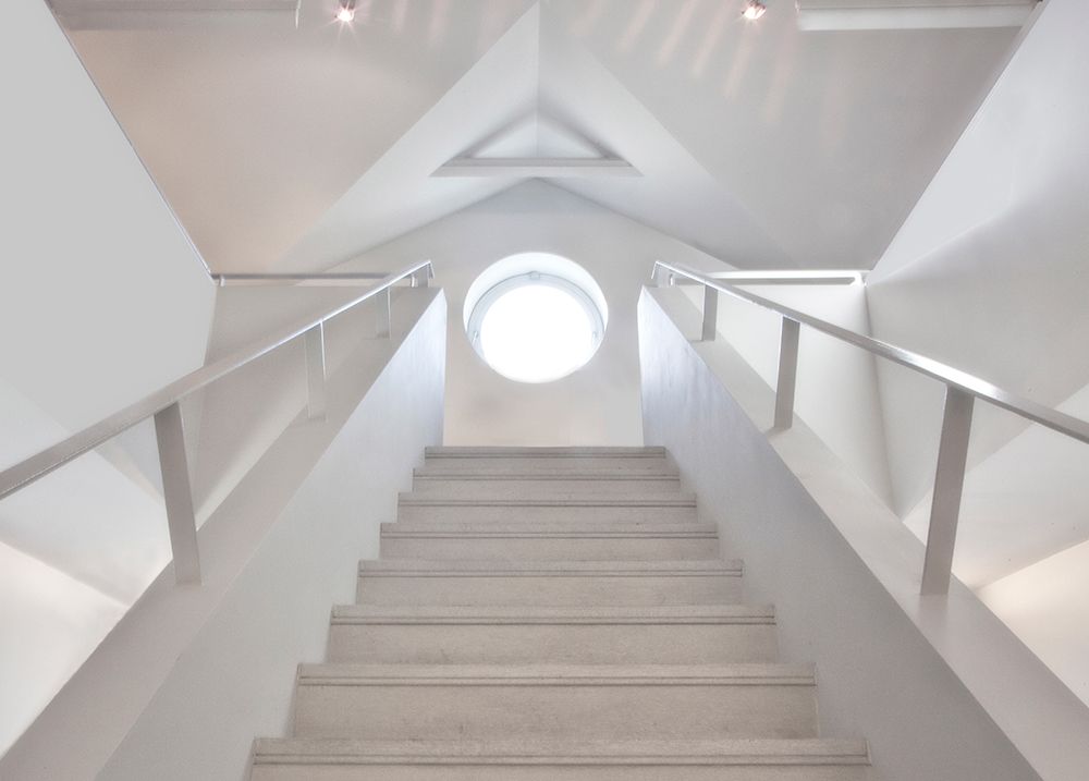 High-Key Staircase art print by Yvette Depaepe for $57.95 CAD