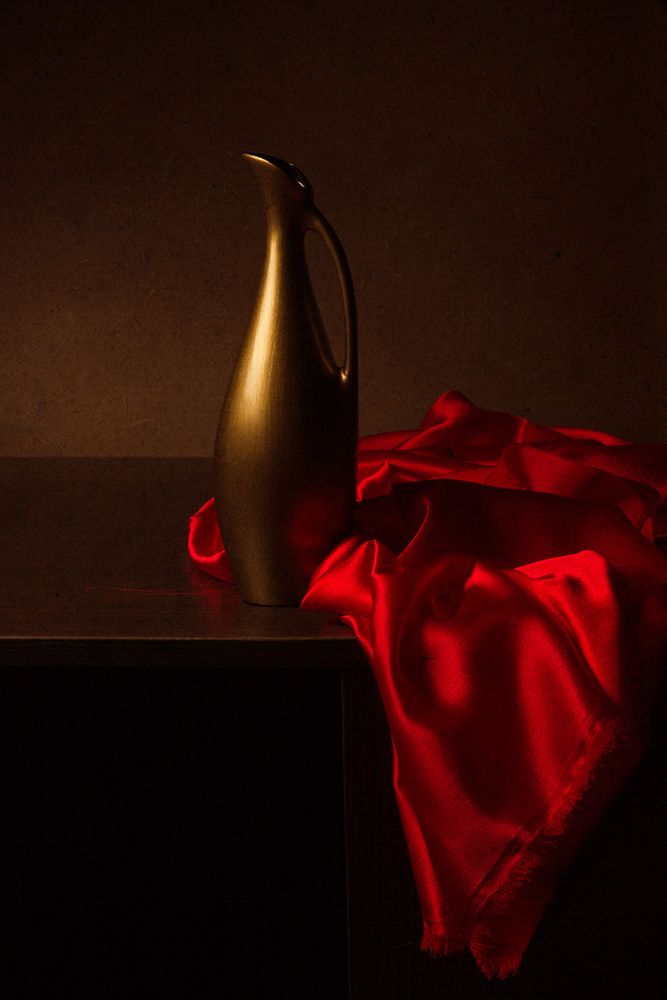 Still Life With Red Cloth art print by Magnola for $57.95 CAD