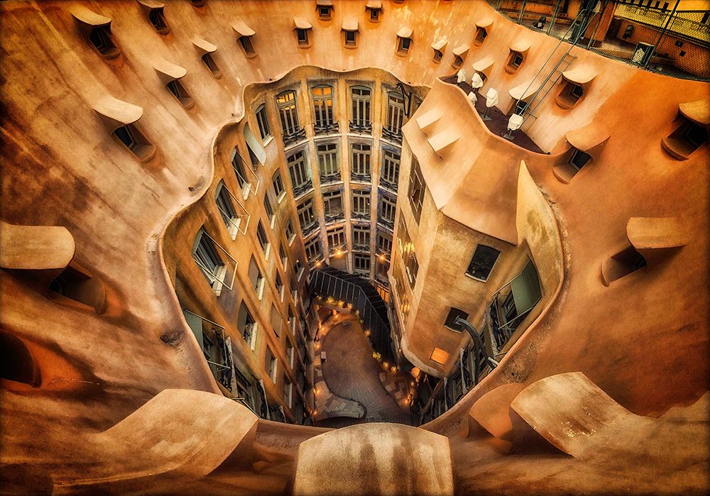 Casa Mila , La Pedrera, Barcelona. art print by Massimo Cuomo for $57.95 CAD