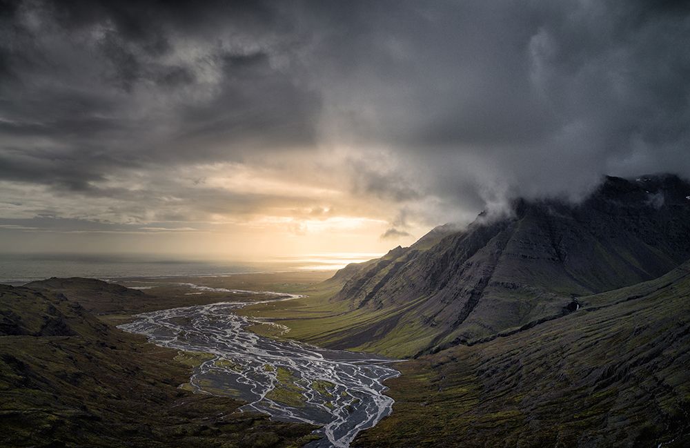Vatnajokull Region In Southeast Of Iceland art print by Ronny Olsson for $57.95 CAD