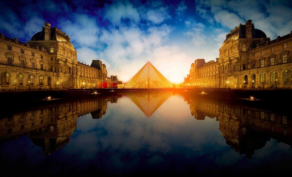 Le Louvre art print by Massimo Cuomo for $57.95 CAD