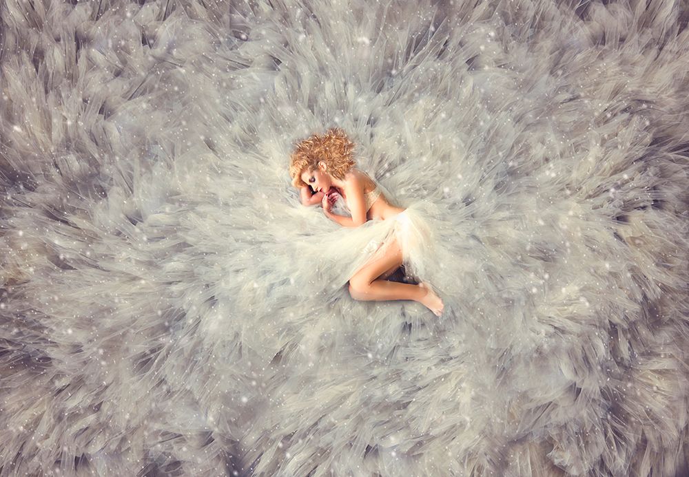 Hush Little Babe art print by Carmit Rozenzvig for $57.95 CAD
