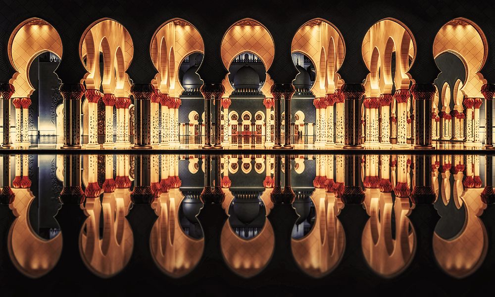 Reflections in the Mosque art print by Massimo Cuomo for $57.95 CAD