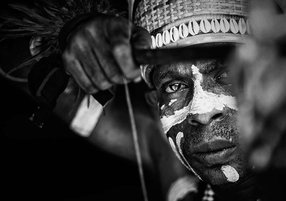 Asmat Warrior art print by Girdan Nasution for $57.95 CAD