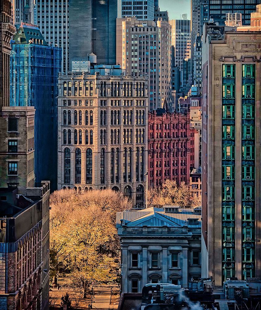 City Life art print by Liyun Yu for $57.95 CAD
