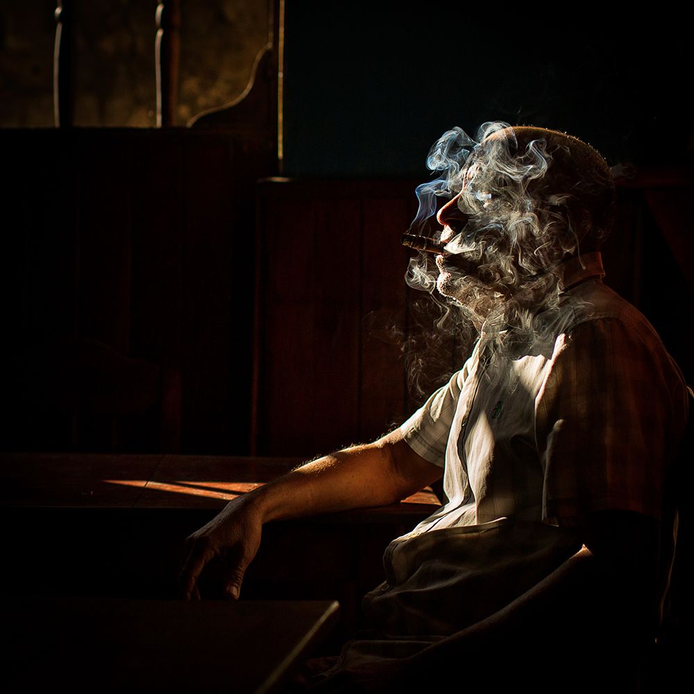 Smoked In Havana, Cuba art print by Dan Mirica for $57.95 CAD