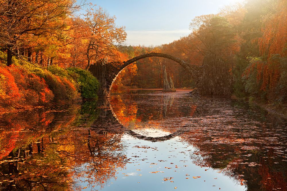 Autumn Lake art print by Daniel Rericha for $57.95 CAD