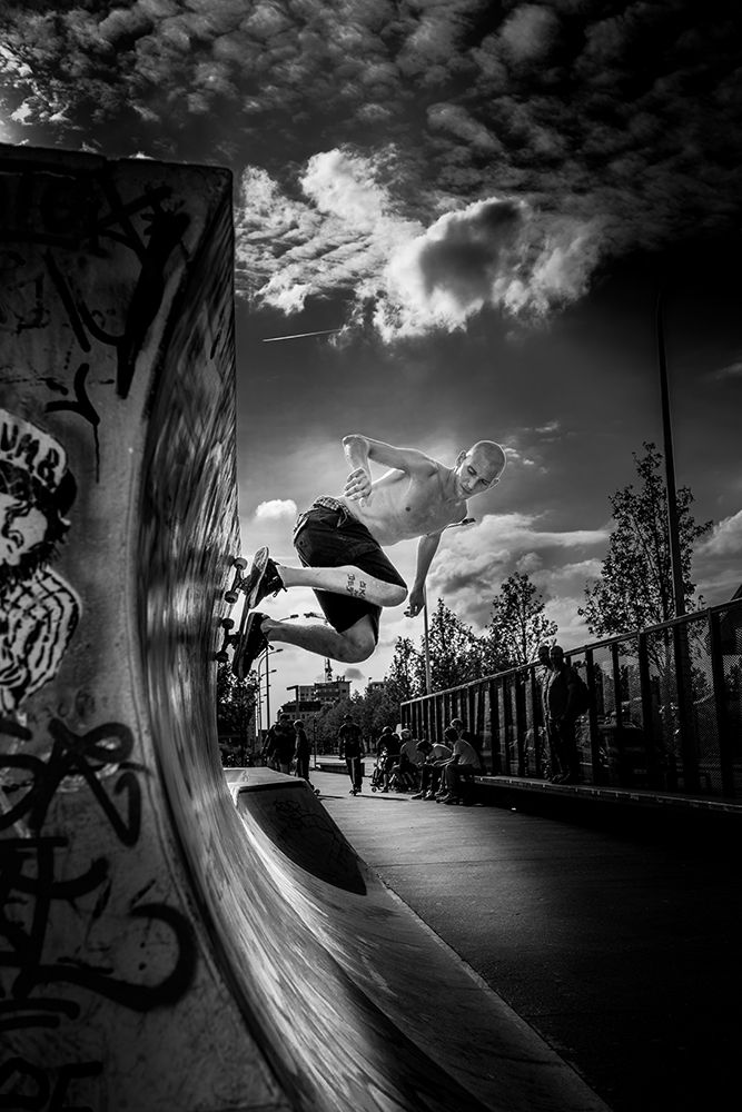 Wallride art print by Eric Verbiest for $57.95 CAD