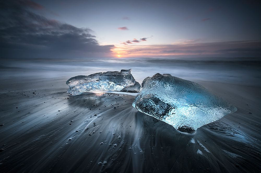 Blu Ice art print by Nicola Molteni for $57.95 CAD