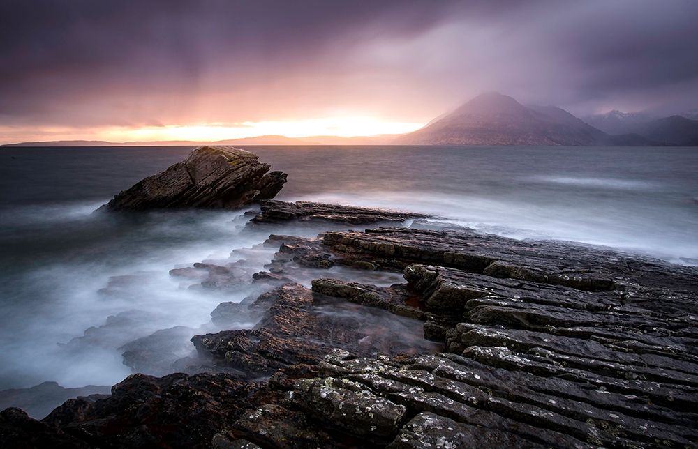 Sunset At Elgol Beach art print by Nicoleta Nussthaler for $57.95 CAD