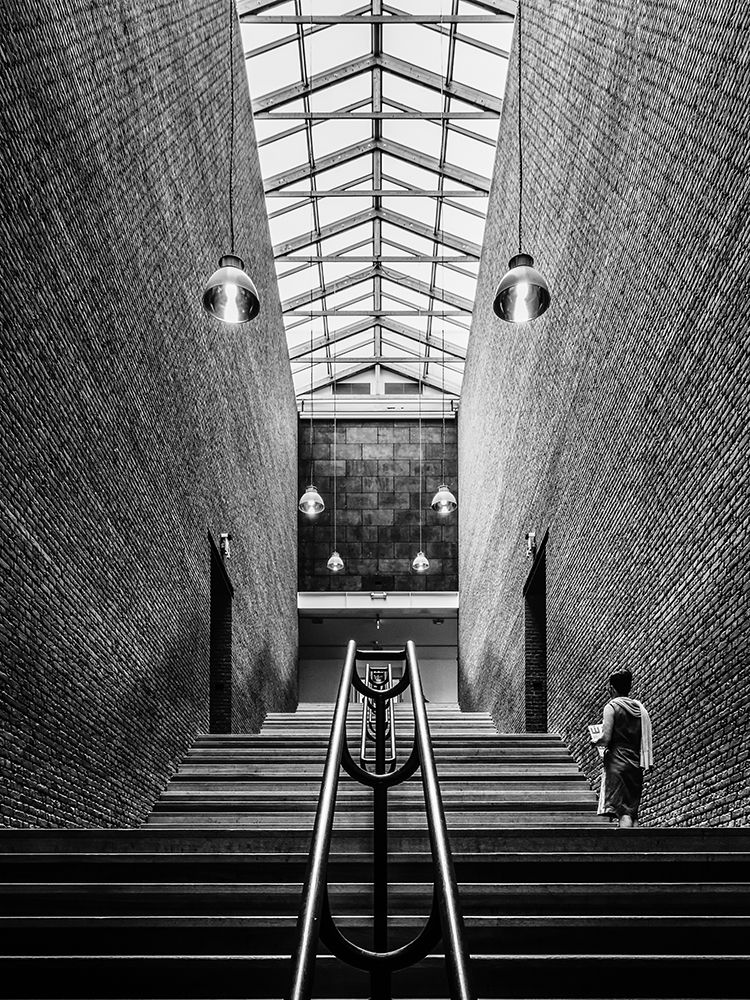 The long stairs up art print by Luc Vangindertael for $57.95 CAD