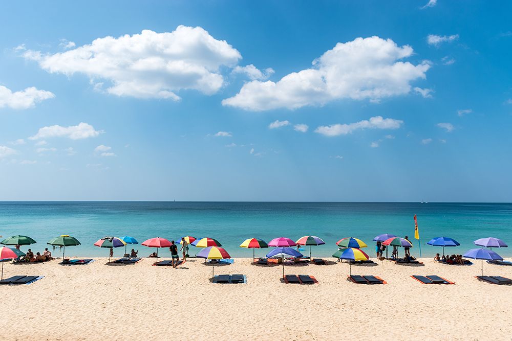 Beach art print by Spyros Papadakis for $57.95 CAD