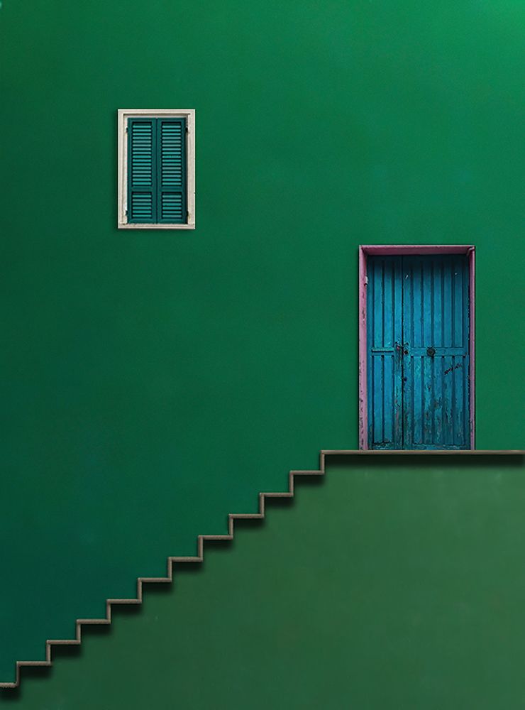Blue Door art print by Alfonso Novillo for $57.95 CAD